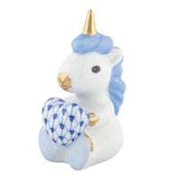 Sitting Unicorn — Sapphire