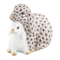 Cuddling Bunnies — Chocolate