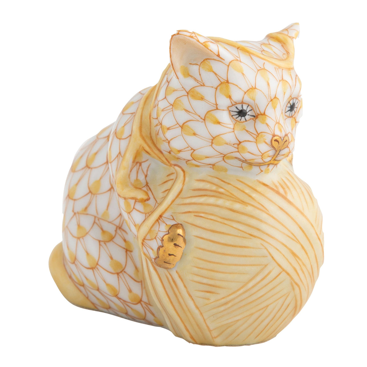 Playful Kitten — Butterscotch · Yellow Yarn