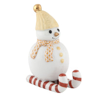 Skiing Snowman — Butterscotch