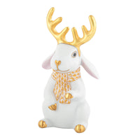 Reindeer Rabbit — White & Butterscotch