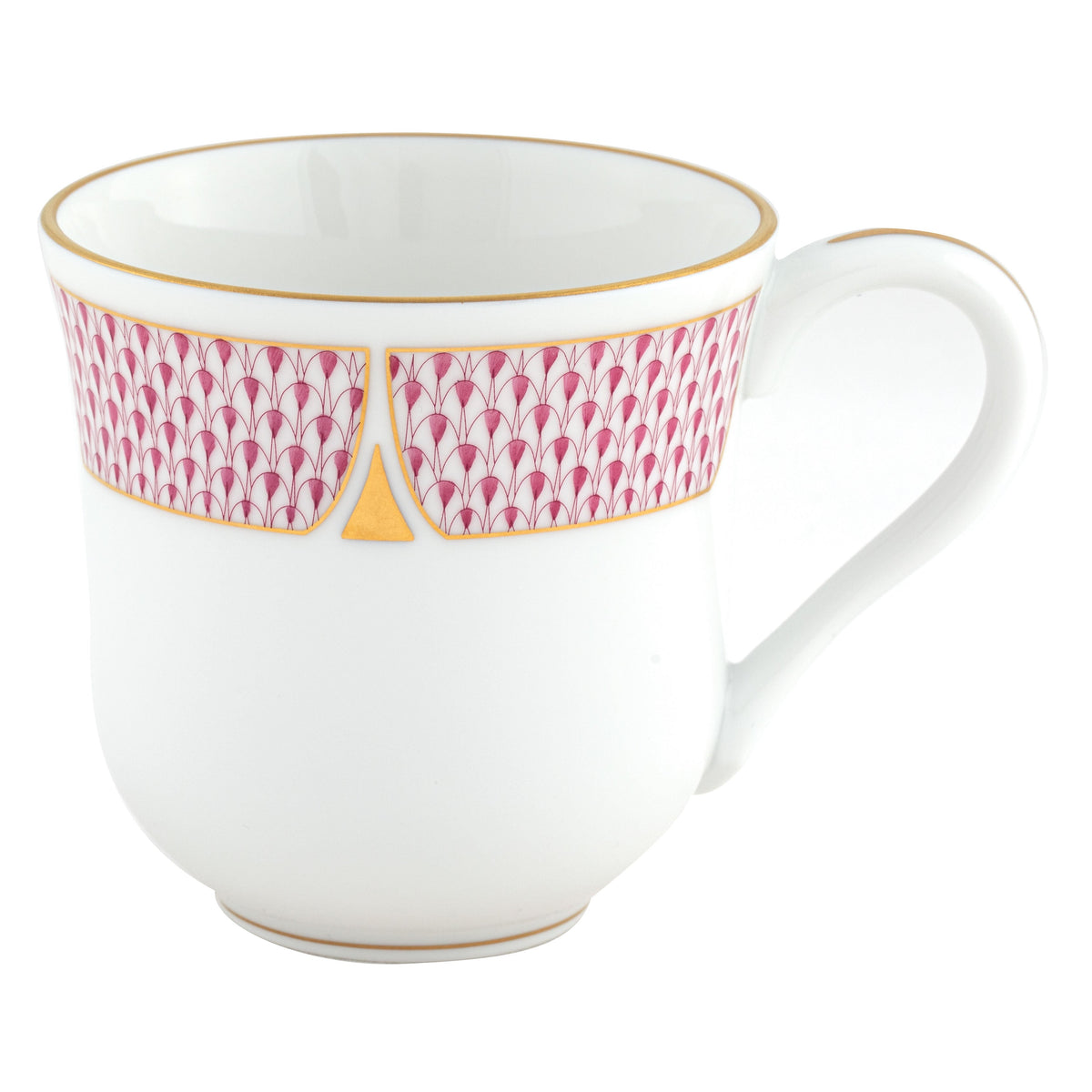 Art Deco Raspberry Mug