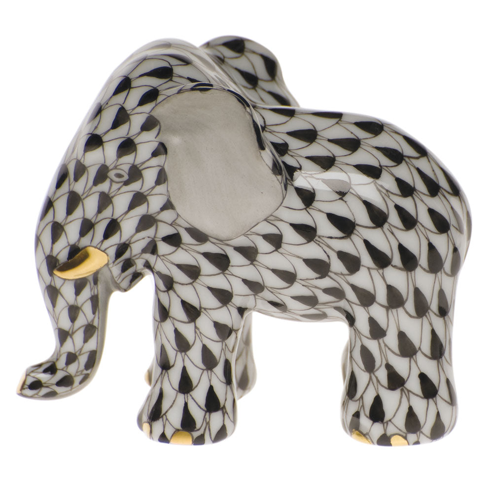 Miniature Elephant — Black