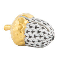 Acorn Place Card Holder — Black