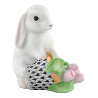 Flowerpot Bunny — Black