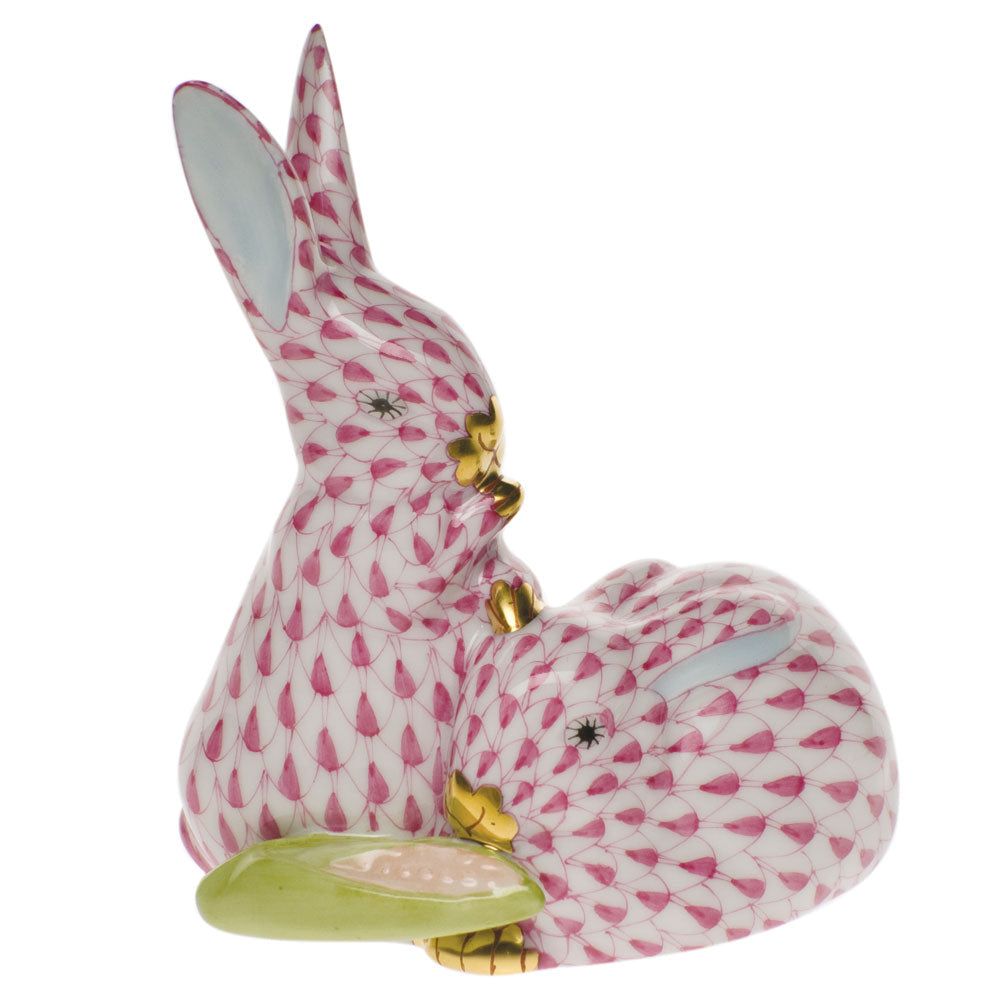 Pair of Rabbits with Corn — Raspberry