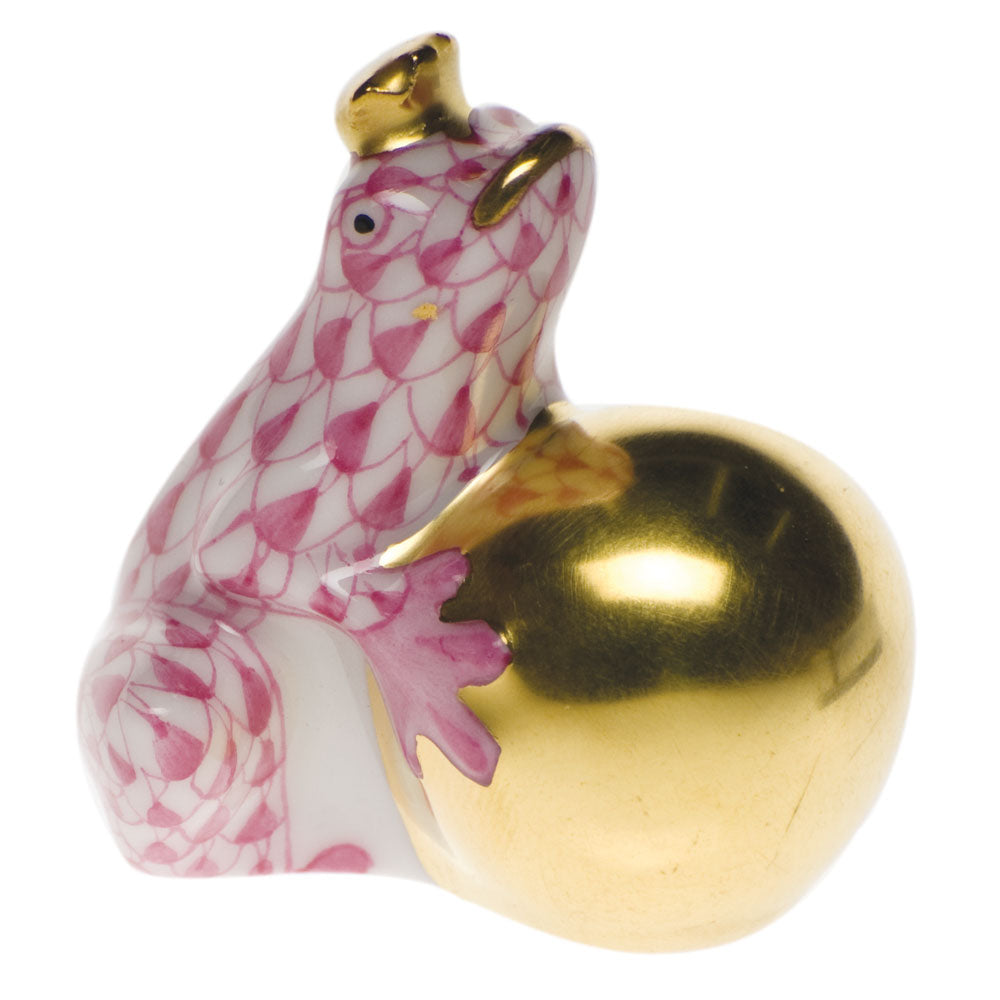 Frog with Crown — Raspberry