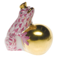 Frog with Crown — Raspberry