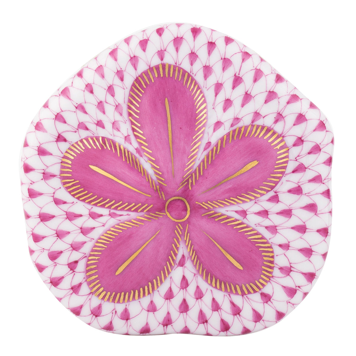 Puffy Sand Dollar — Raspberry