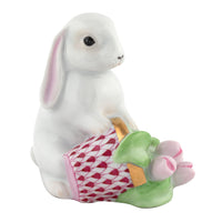 Flowerpot Bunny — Raspberry