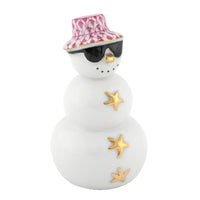 Tropical Snowman — Raspberry