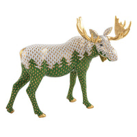 Moose — Gold & Forest & Green