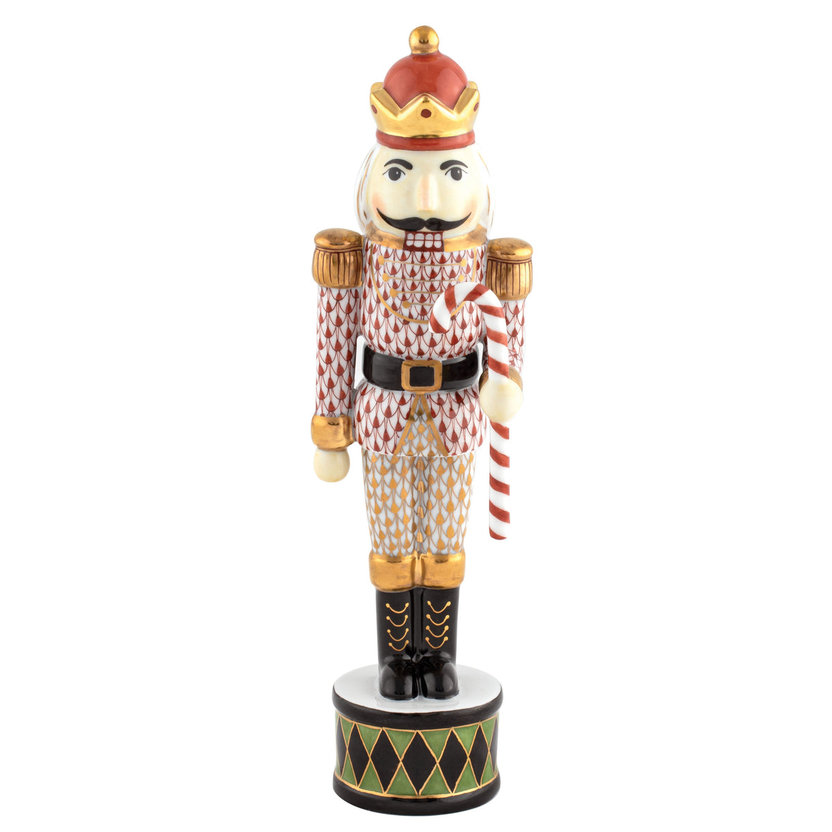 Nutcracker with Candy Cane — Multicolor