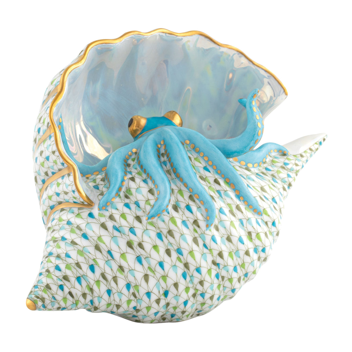 Octopus In Shell — Multicolor