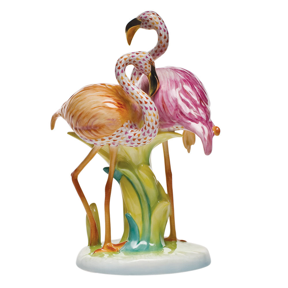Flamingo Duet — Multicolor