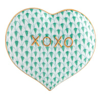 Hugs and Kisses Heart — Green