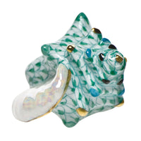 Small Conch Shell — Green