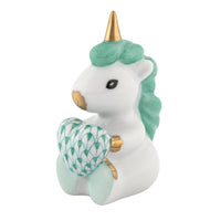 Sitting Unicorn — Green