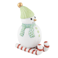 Skiing Snowman — Keylime