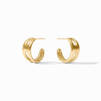 Julie Vos Pensacola Statement Hoop, Gold