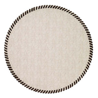 Whipstitch Round Mat