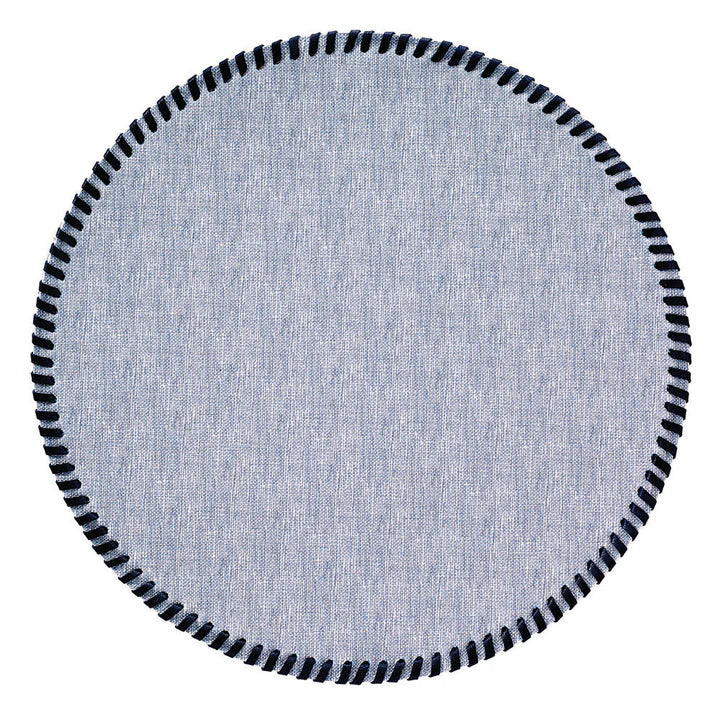 Whipstitch Round Mat