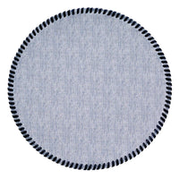 Whipstitch Round Mat