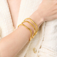 Julie Vos Wave Bangle