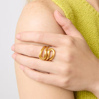 Julie Vos Wave Wrap Ring