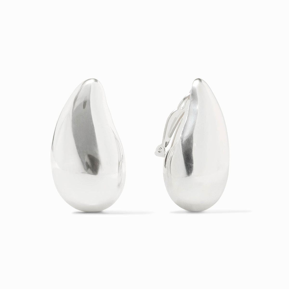 Julie Vos Sterling Wave Clip, Silver