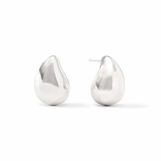 Sterling Wave Earring
