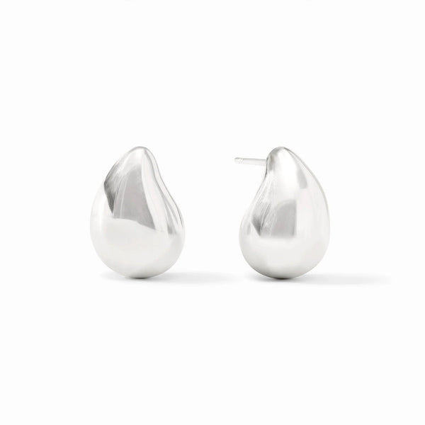 Sterling Wave Earring