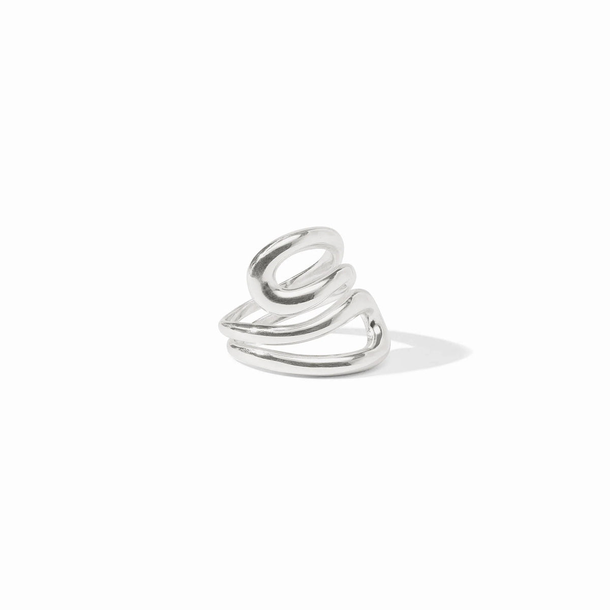 Sterling Wave Wrap Ring