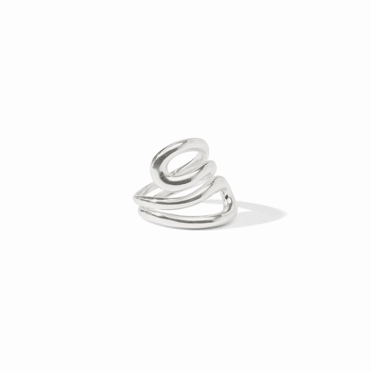 Sterling Wave Wrap Ring