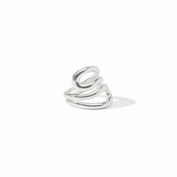 Sterling Wave Wrap Ring