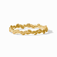 Julie Vos Willow Bangle, Gold