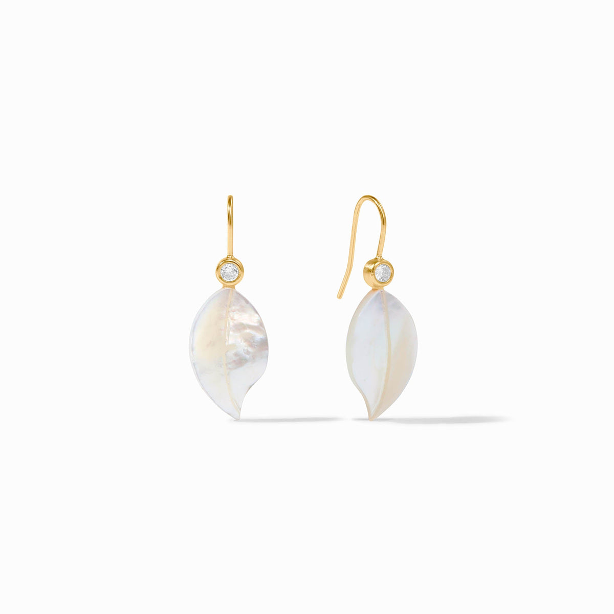 Julie Vos Willow Earring, Mother of Pearl