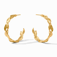 Julie Vos Willow Hoop, Gold