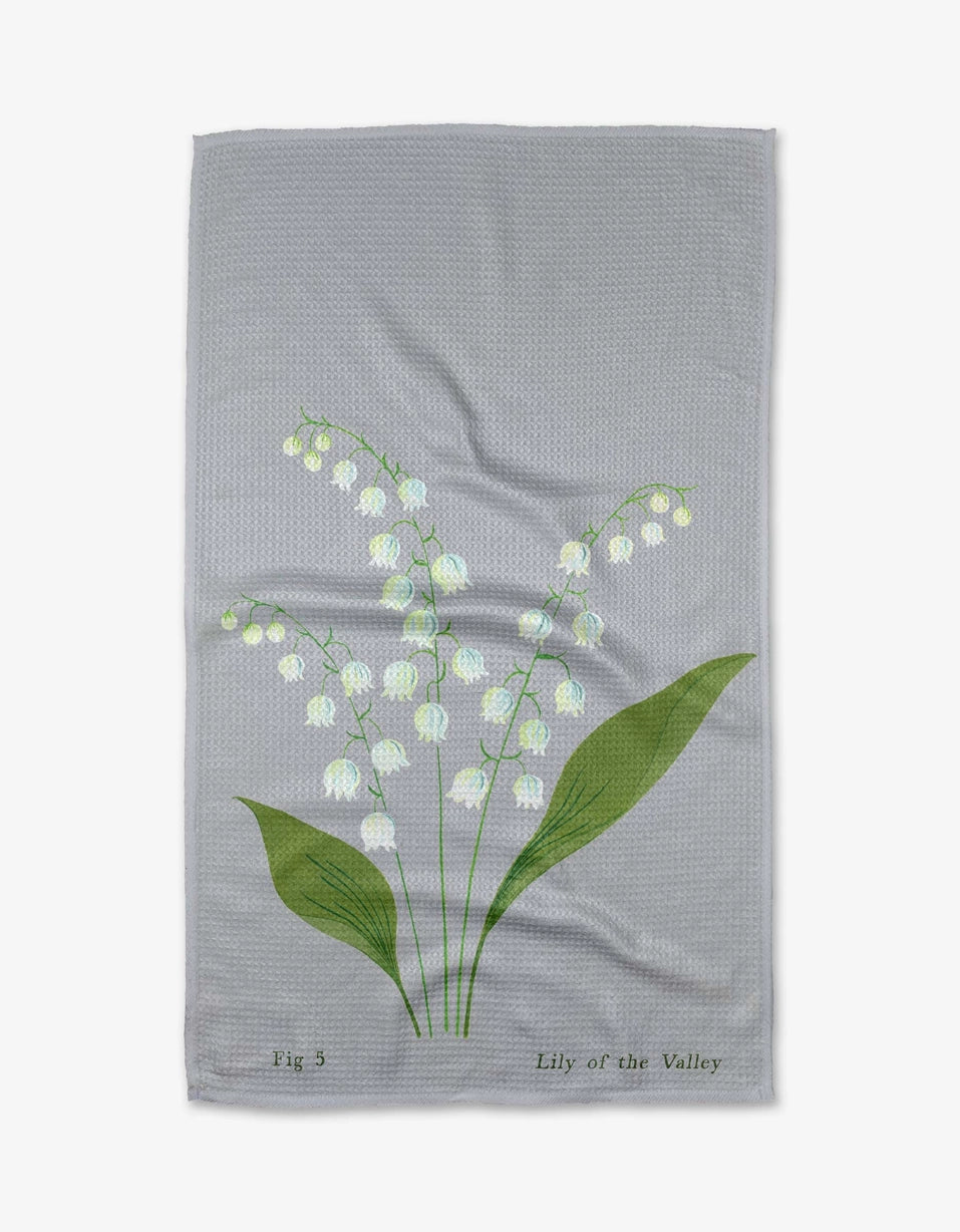 May Lilly of the Valley Tea Towel