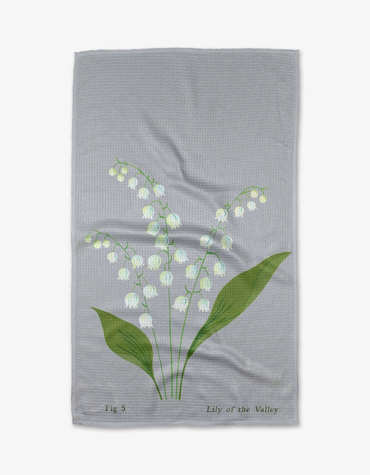 May Lilly of the Valley Tea Towel