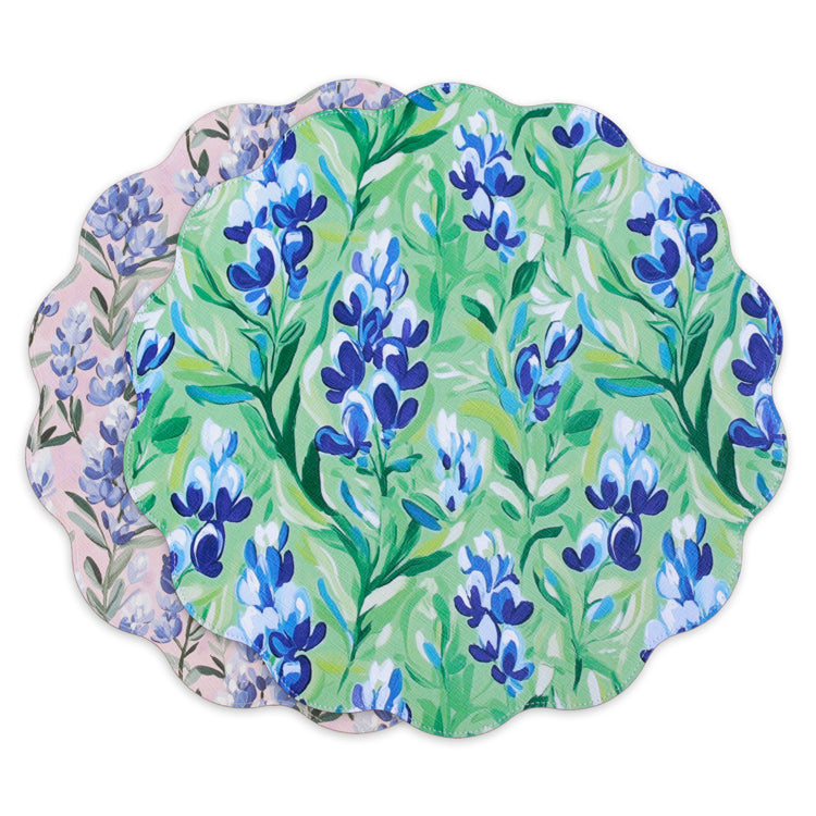 VIDA Reversible Round Placemats Set of 4