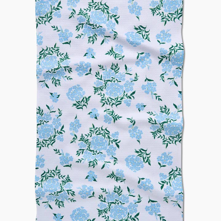 Plumbago Bloom Tea Towel