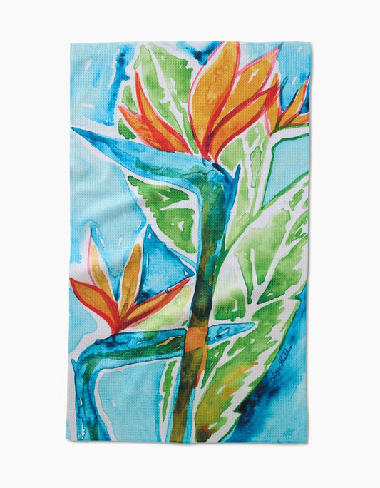 Bird of Paradise Tea Towel