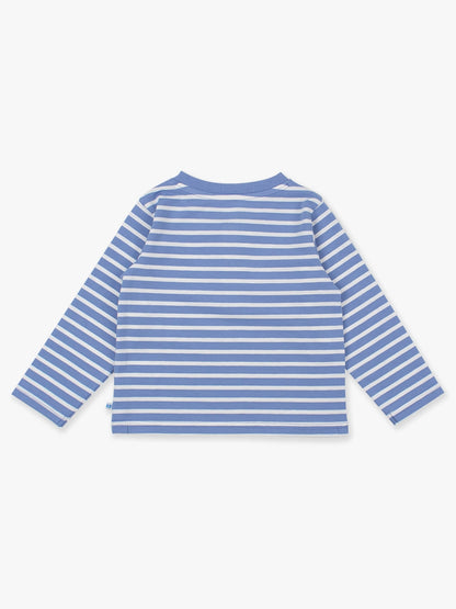 Striped Pumpkin Long Sleeve Tee