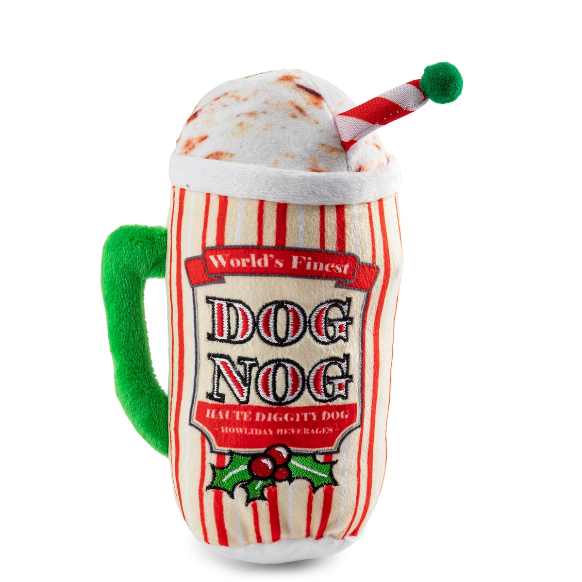 Holiday Dog Nog Dog Toys
