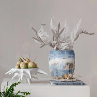 Blue Glazed Vase