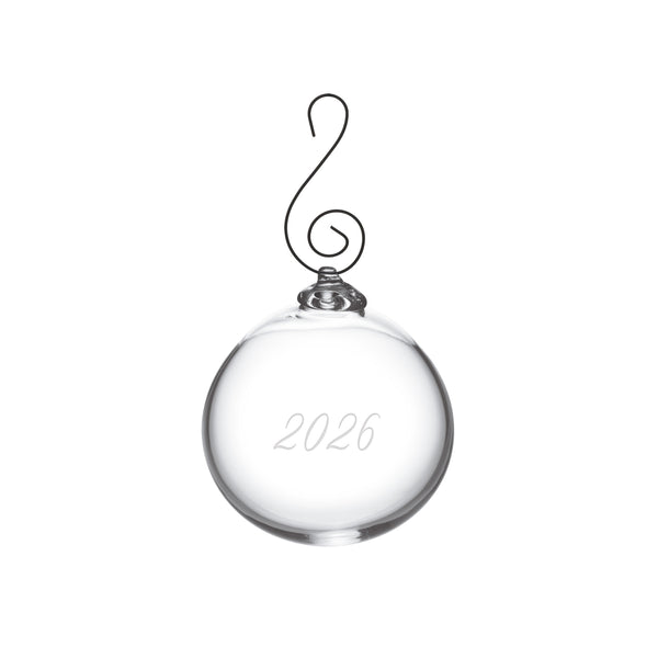 Annual Round Ornament in Gift Box
