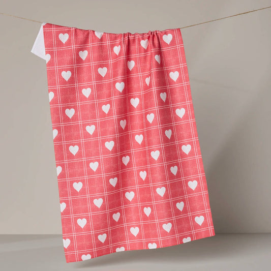 Kind Spirit Red Tea Towel