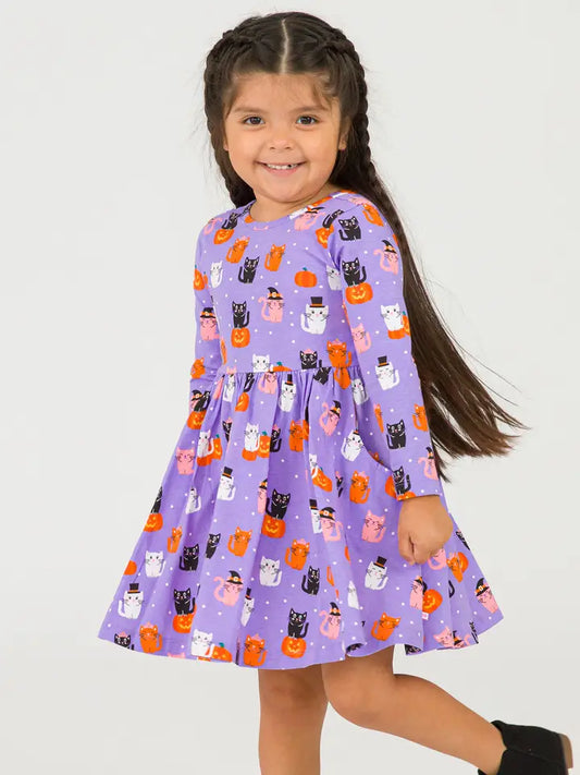 Kitty Twirl Dress