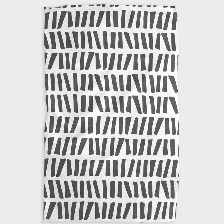 All Lined Up Tea Towel